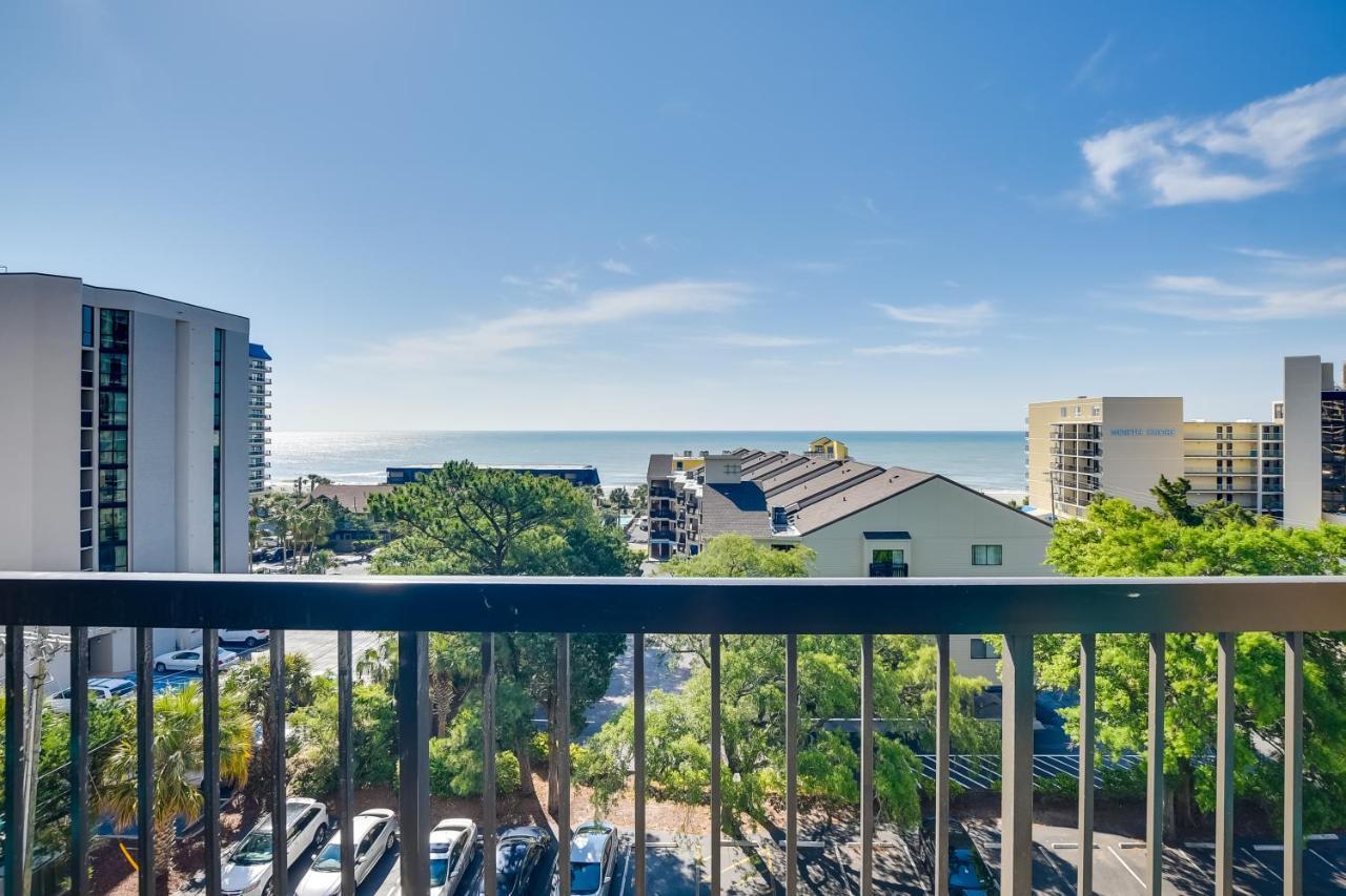 Myrtle Beach Condo With Ocean View And Pool Access! Kültér fotó