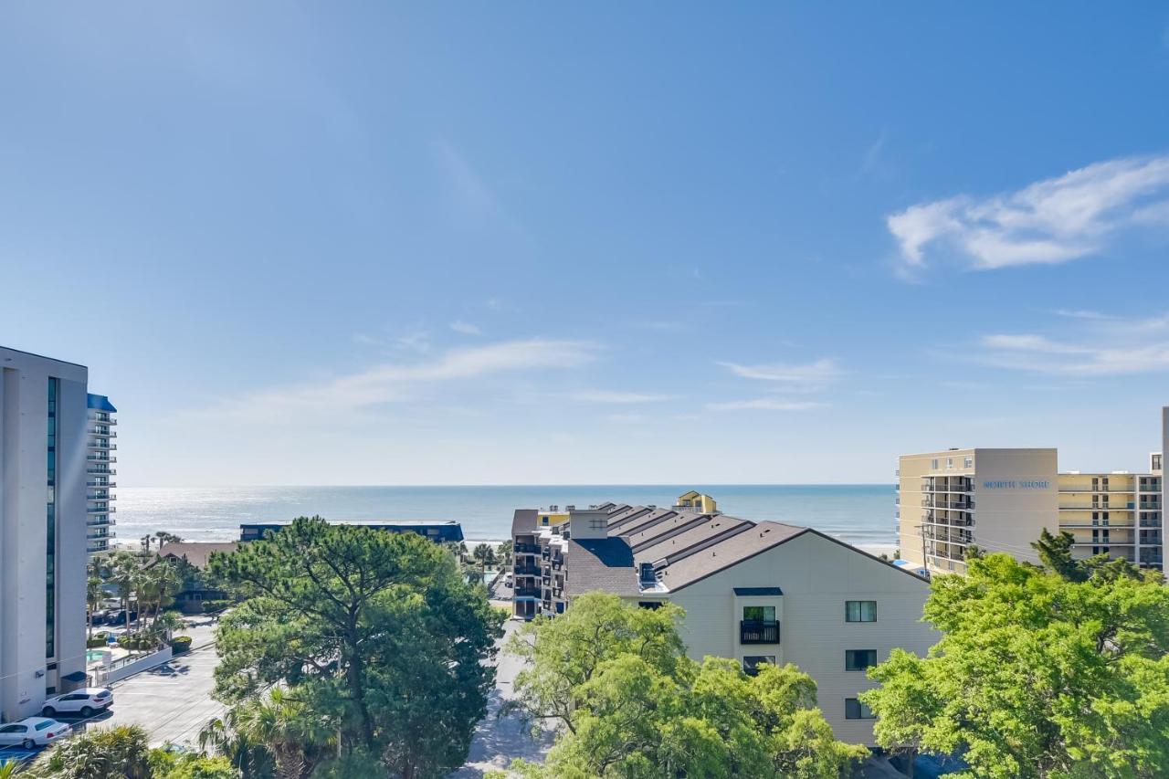 Myrtle Beach Condo With Ocean View And Pool Access! Kültér fotó