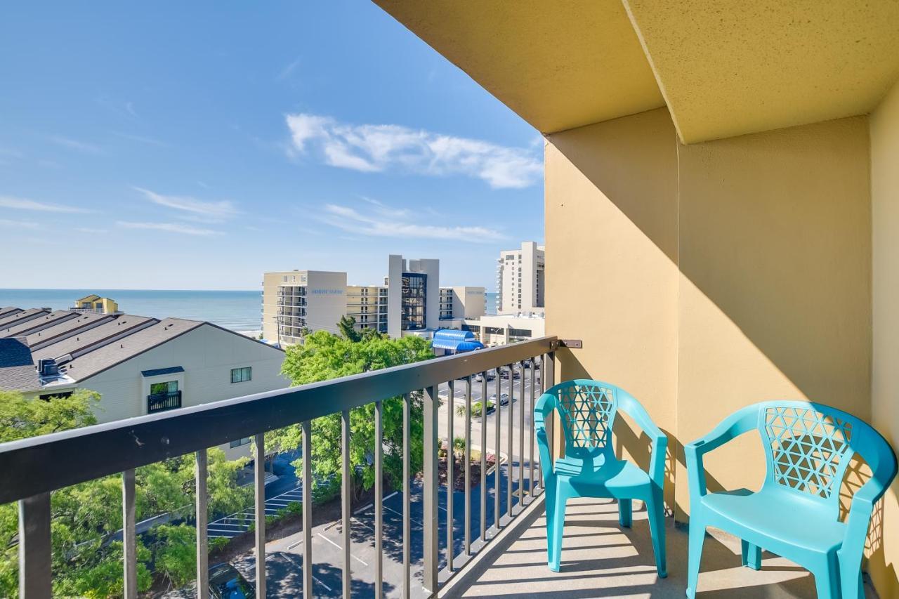 Myrtle Beach Condo With Ocean View And Pool Access! Kültér fotó