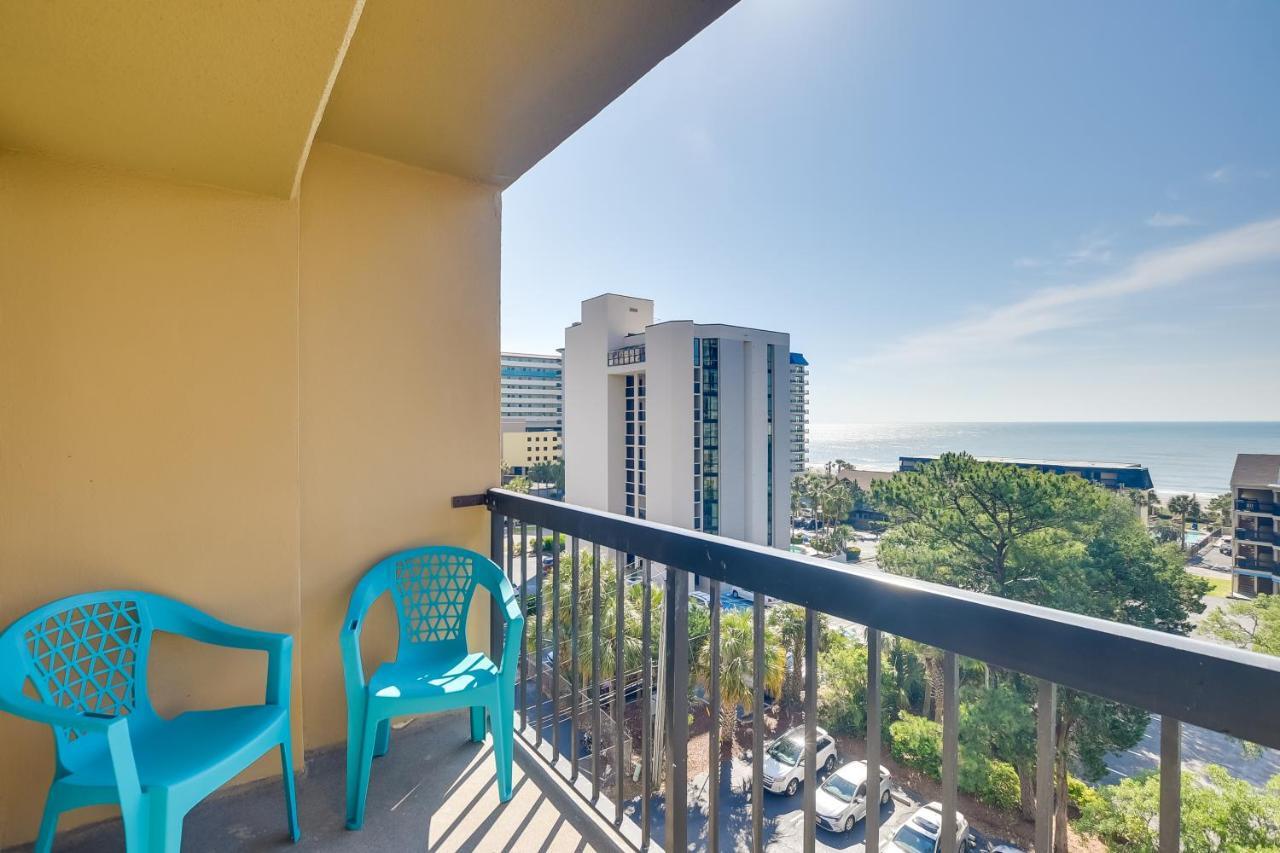 Myrtle Beach Condo With Ocean View And Pool Access! Kültér fotó